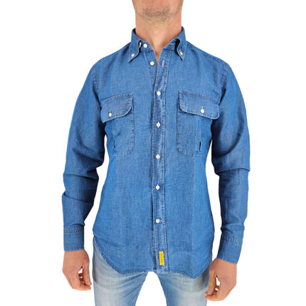 Camicia Bradford Uomo Denim Blue