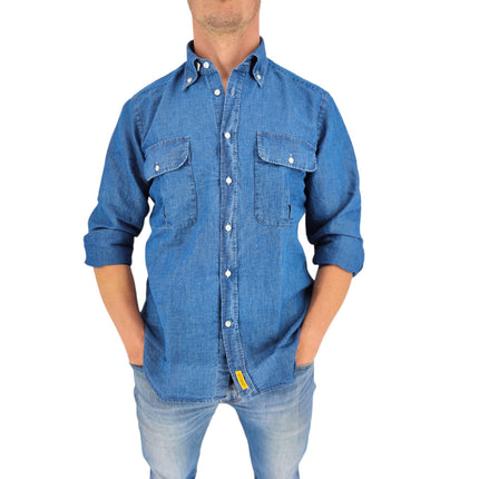 Camicia Bradford Uomo Denim Blue