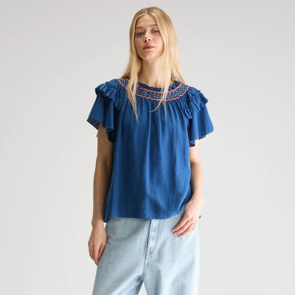 Camicia Cathy Donna Indigo
