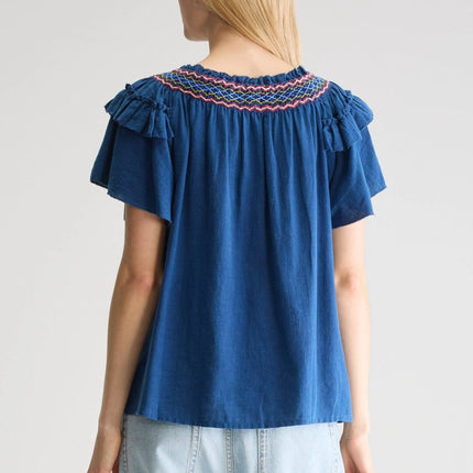 Camicia Cathy Donna Indigo