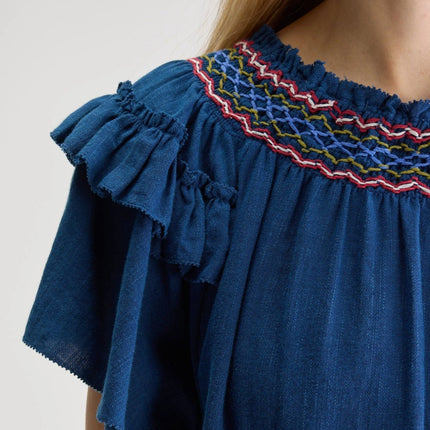 Camicia Cathy Donna Indigo