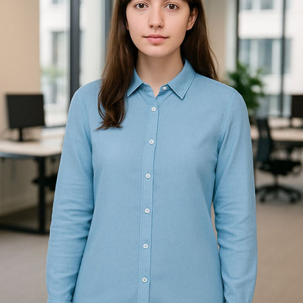 Camicia Corazon Donna Green Agave