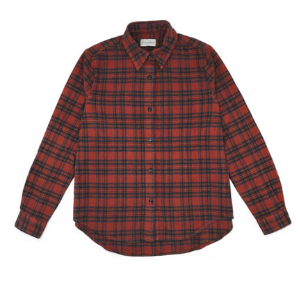 Camicia Flanella Check Donna Green Wash