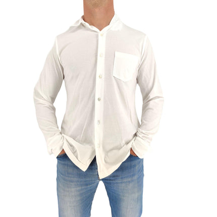 Camicia Jersey Uomo White