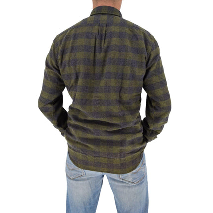 Camicia Maine Uomo Green/Blue