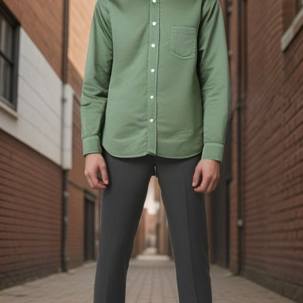 Camicia Paul Pat Uomo Sage