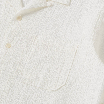 Camicia Seersucker Uomo White