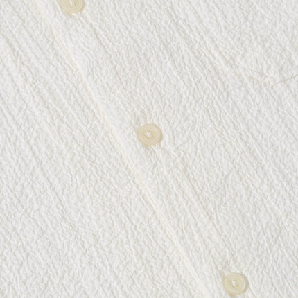 Camicia Seersucker Uomo White