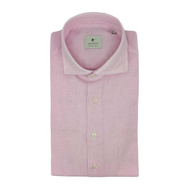 Camicia Simo Linen Uomo Zucchero Filato