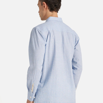 Camicia Utility Uomo Pale Blue
