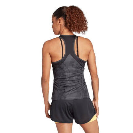 Canotta Club Graphic Donna Carbon/Black