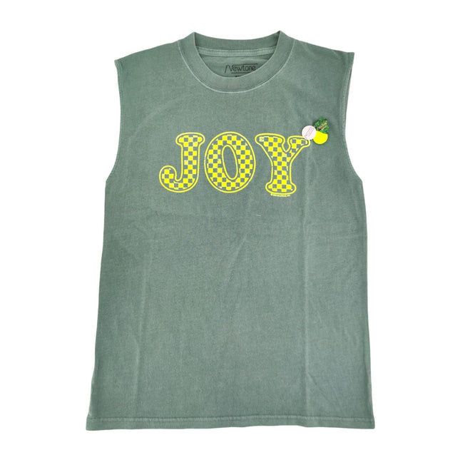 Canotta Joy Biker Light Green