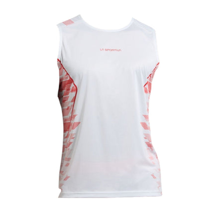 Canotta Pacer Uomo Chalk/Muntain Red