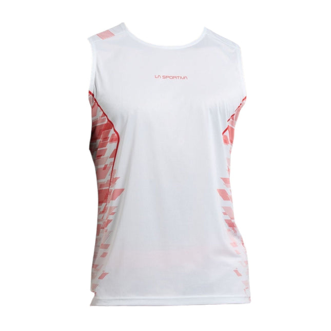 Canotta Pacer Uomo Chalk/Muntain Red