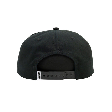 Cappello Lowercase 5 Panel Uomo Black