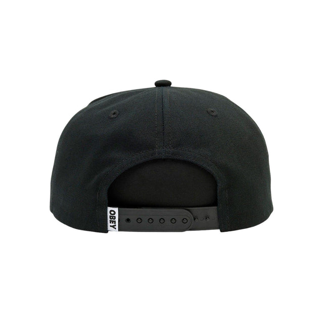 Cappello Lowercase 5 Panel Uomo Black