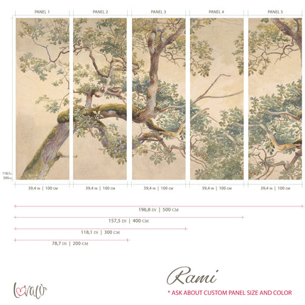 Carta da parati - Rami