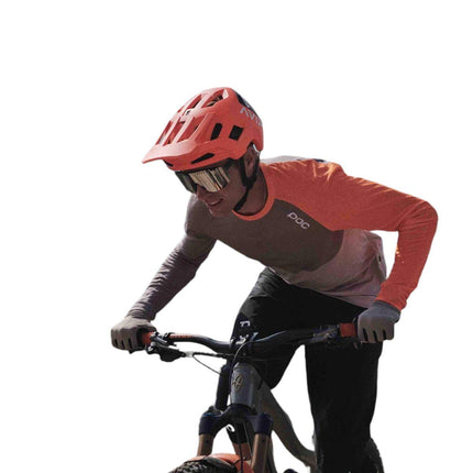 Casco Kortal Race MPIS Fluorescent Orange AVIP/Uranium Black Matt