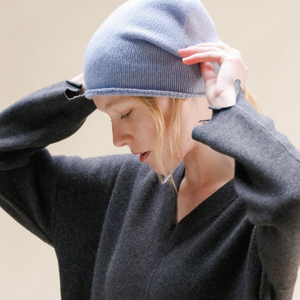 Cashmere Mix Beanie (3D - Knit)