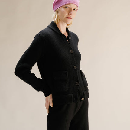 Cashmere Mix Beanie (3D - Knit)