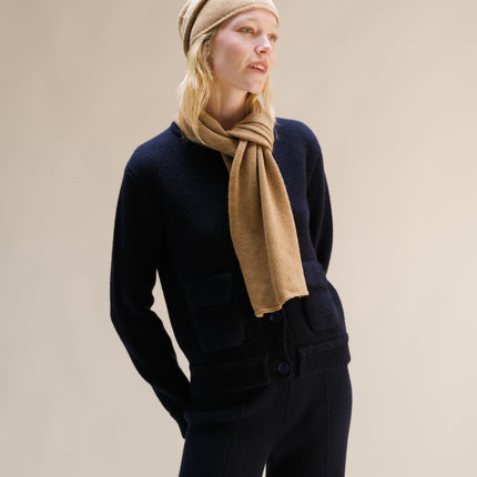 Cashmere Mix Beanie (3D - Knit)