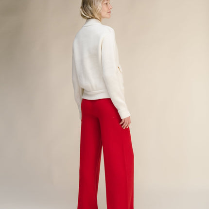 Cashmere Mix Bomber Jacket