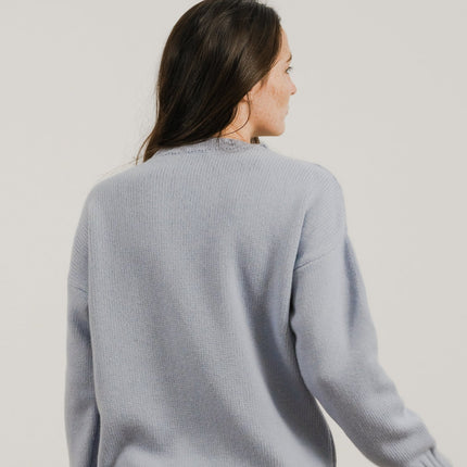 Cashmere Mix Cable Knit Sweater