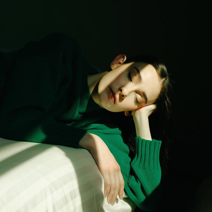 Cashmere Mix Cable Knit Sweater