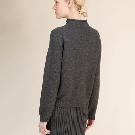 Cashmere Mix Cable "Ricciolo" Sweater (3D - Knit)