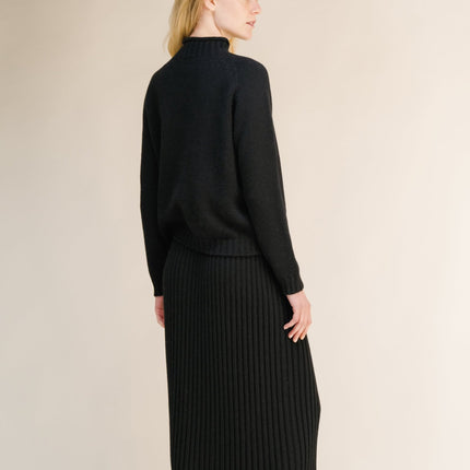 Cashmere Mix Cable "Ricciolo" Sweater (3D - Knit)