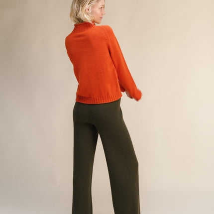 Cashmere Mix Cable "Ricciolo" Sweater (3D - Knit)