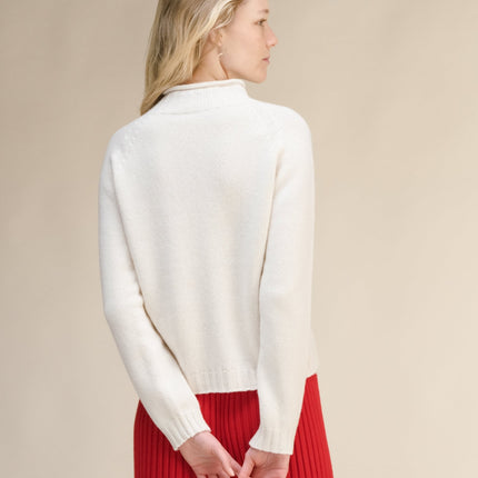 Cashmere Mix Cable "Ricciolo" Sweater (3D - Knit)