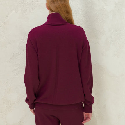 Cashmere Mix Classic Turtleneck Sweater