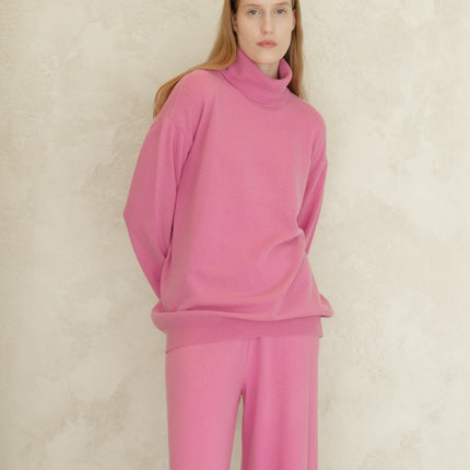 Cashmere Mix Classic Turtleneck Sweater