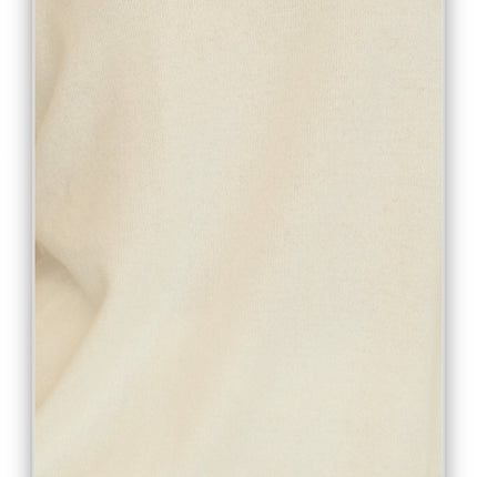 Cashmere Mix Crewneck Ribbed Sweater with Lateral Slits