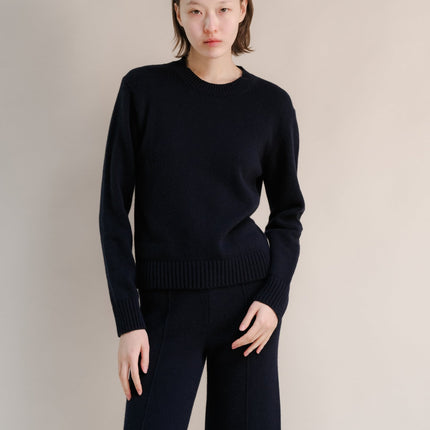 Cashmere Mix Crewneck Sweater