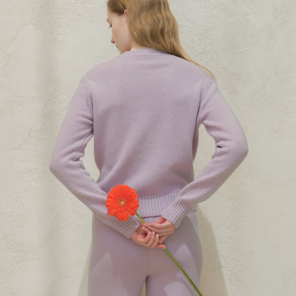 Cashmere Mix Crewneck Sweater