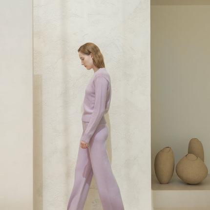 Cashmere Mix Crewneck Sweater