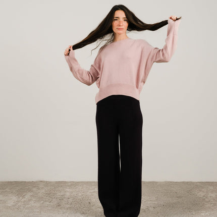 Cashmere Mix Crewneck Sweater