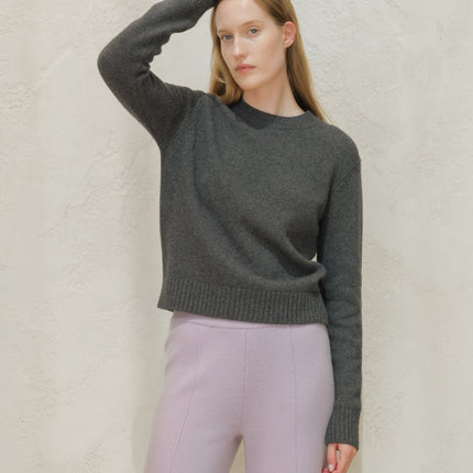 Cashmere Mix Crewneck Sweater