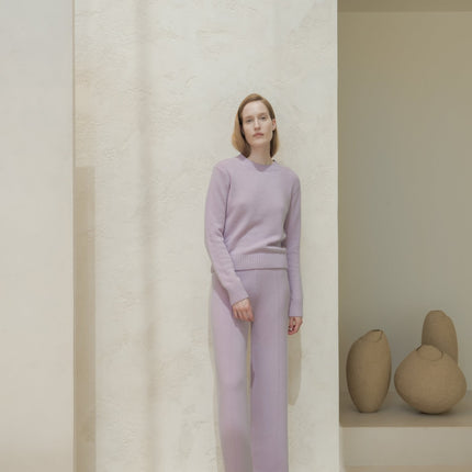 Cashmere Mix Crewneck Sweater