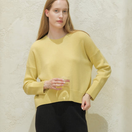 Cashmere Mix Crewneck Sweater
