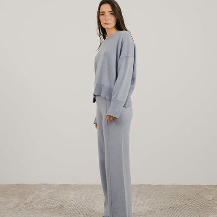 Cashmere Mix Crewneck Sweater