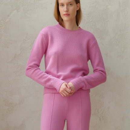 Cashmere Mix Crewneck Sweater