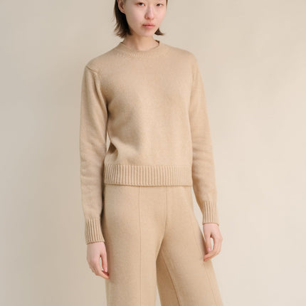 Cashmere Mix Crewneck Sweater