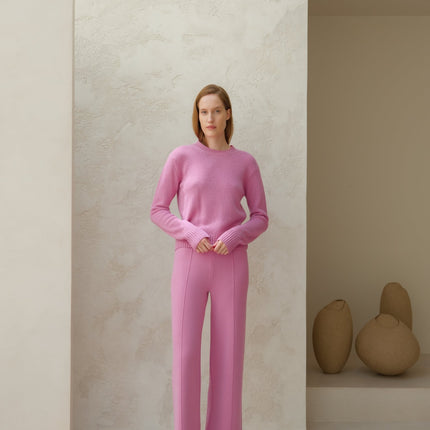 Cashmere Mix Crewneck Sweater