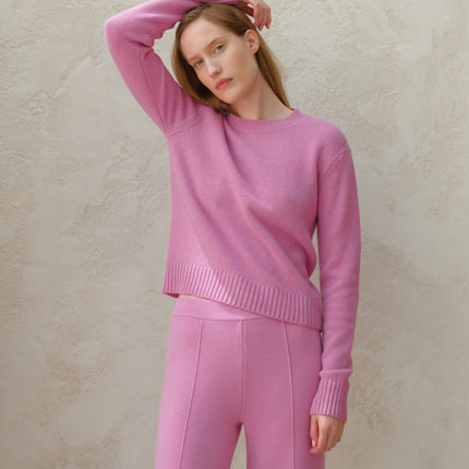 Cashmere Mix Crewneck Sweater