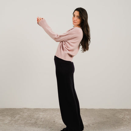 Cashmere Mix Crewneck Sweater