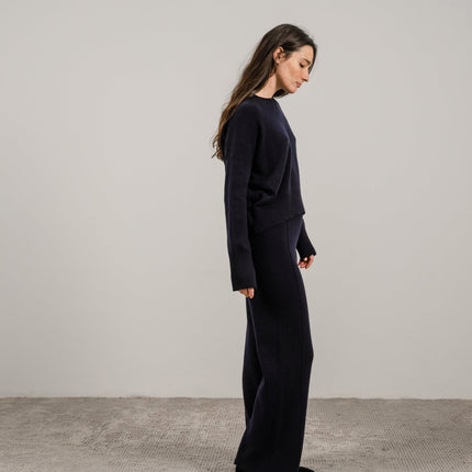 Cashmere Mix Crewneck Sweater