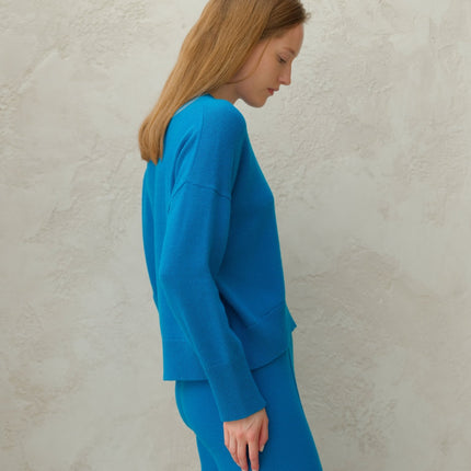 Cashmere Mix Crewneck Sweater